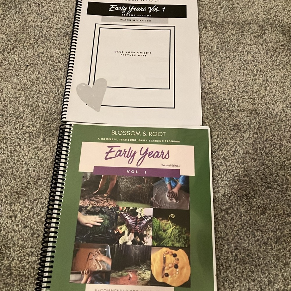 Blossom & Root Early Years Vol. 1 homeschool curriculum